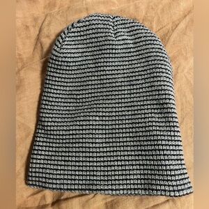 Vintage Black & Tan Knitted Cool Season Hat